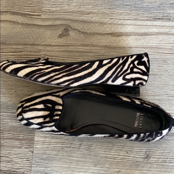 Stuart Weitzman Zebra Flats size 9.5 - Picture 5 of 8